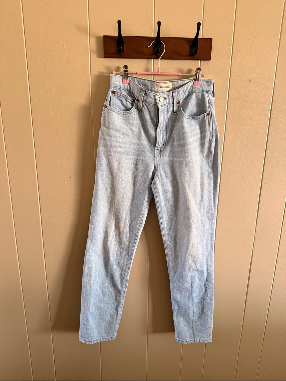 Madewell High-Rise Light Wash Jeans